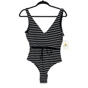 Body glove, striped one piece swimsuit